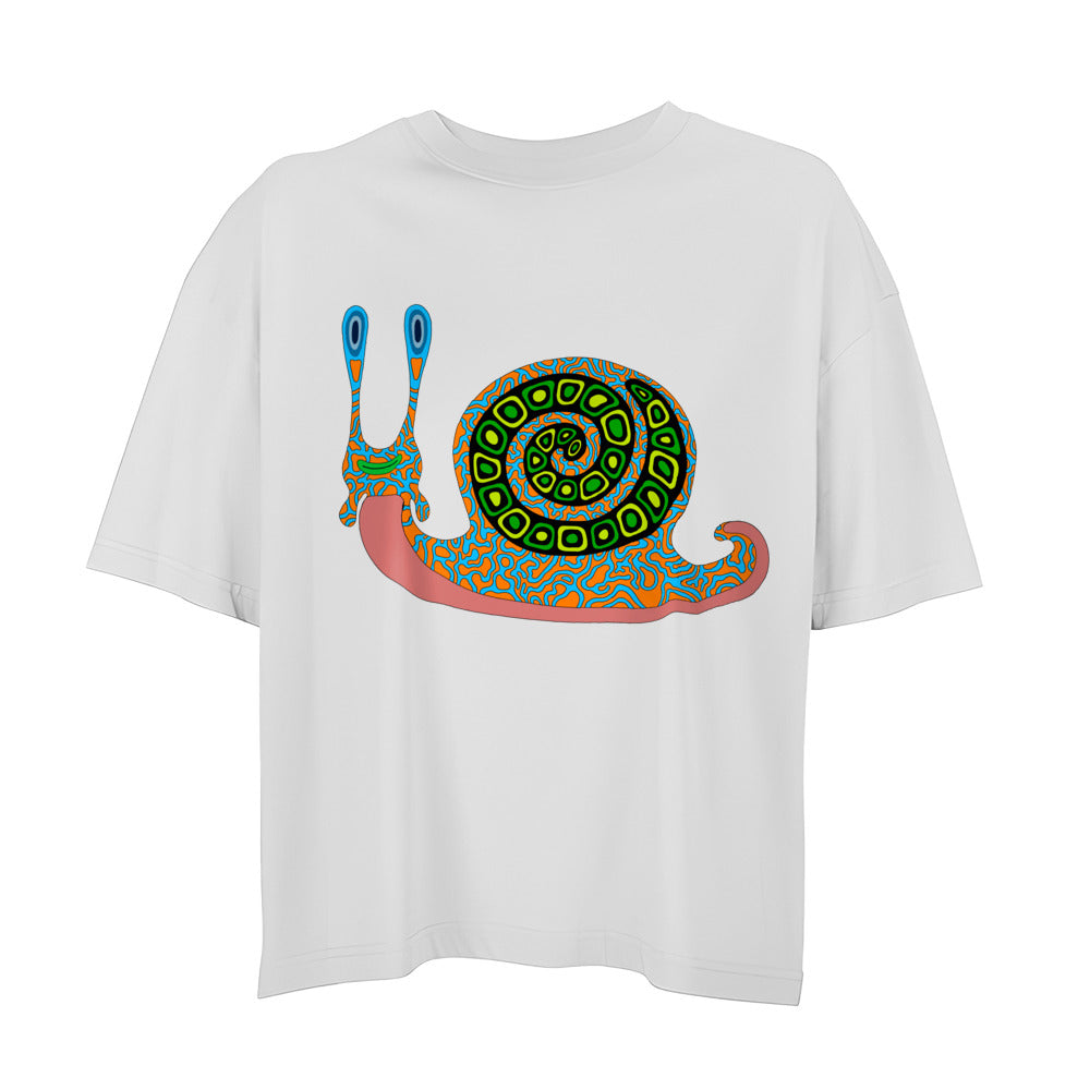 "Snairal" Damen Boxy Shirt