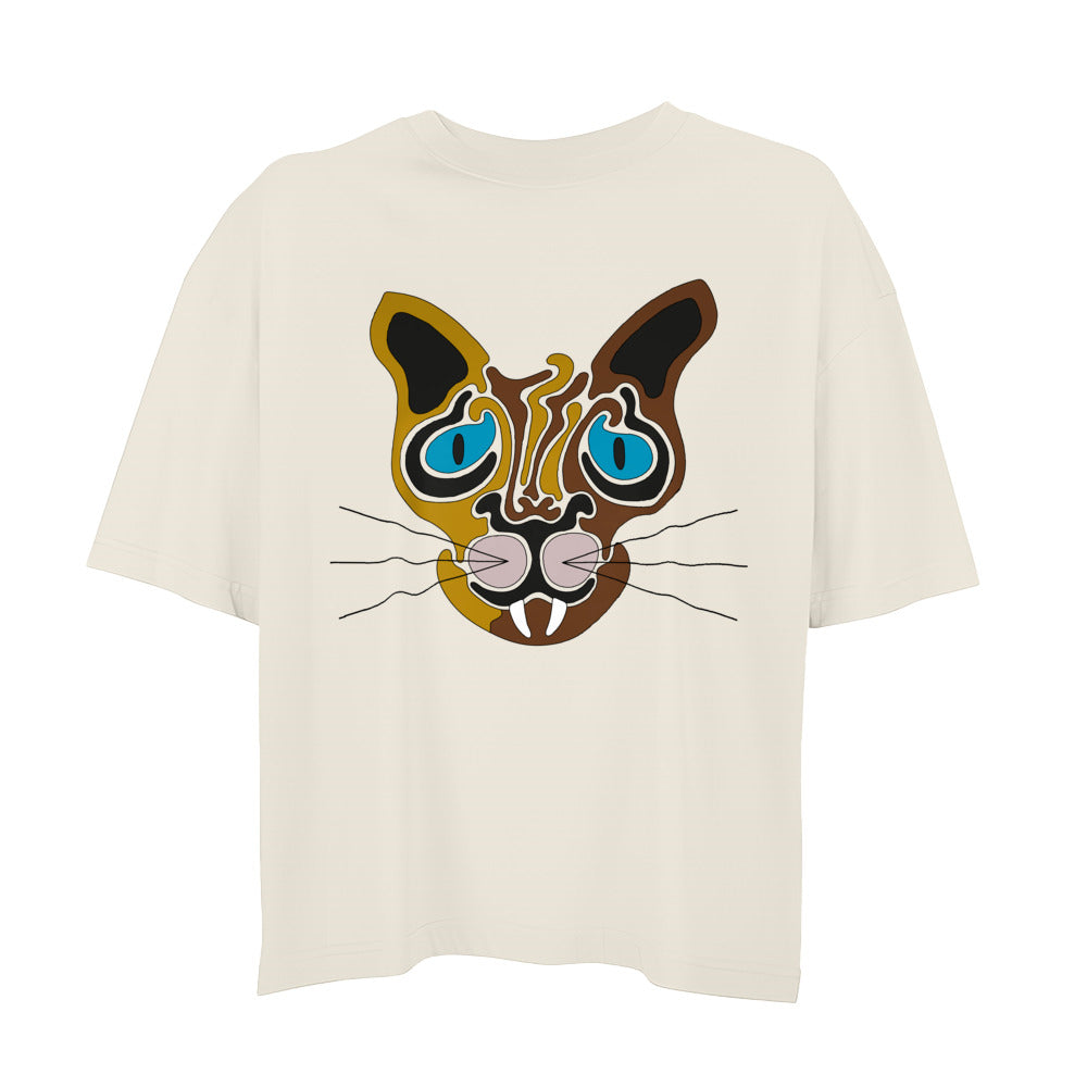 "Lucy" Damen Boxy Shirt