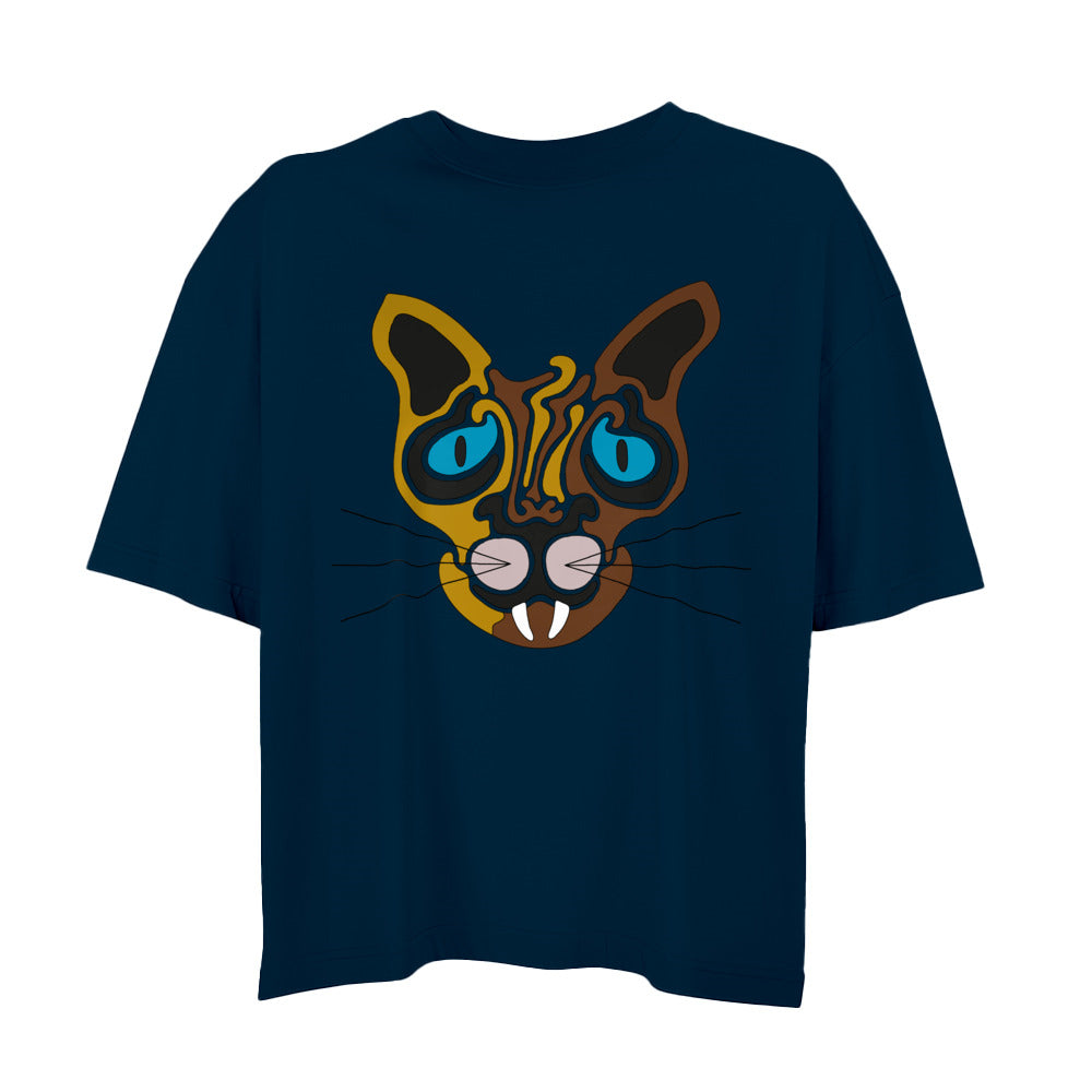 "Lucy" Damen Boxy Shirt