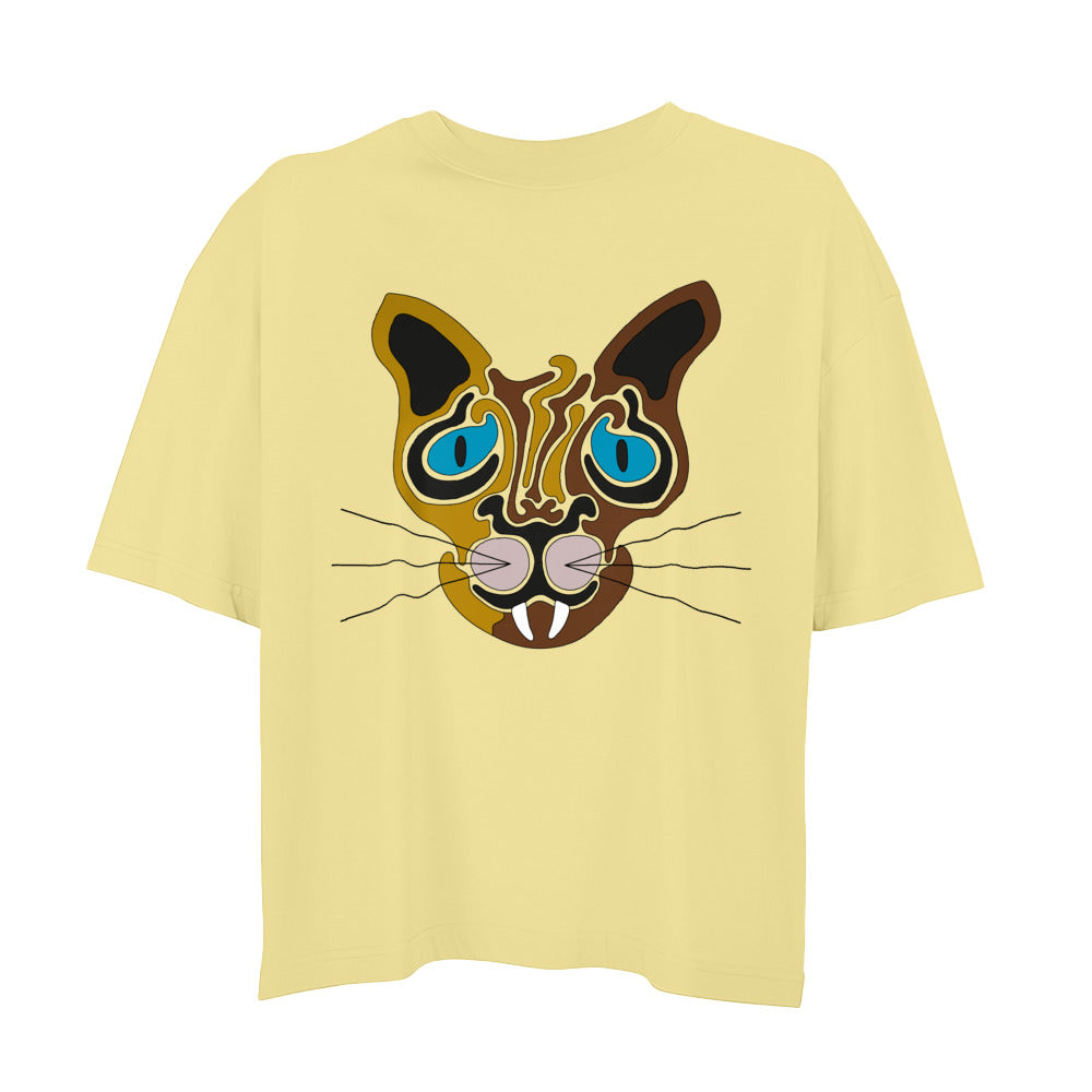 "Lucy" Damen Boxy Shirt
