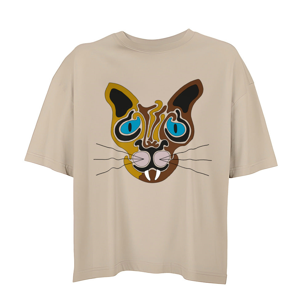 "Lucy" Damen Boxy Shirt