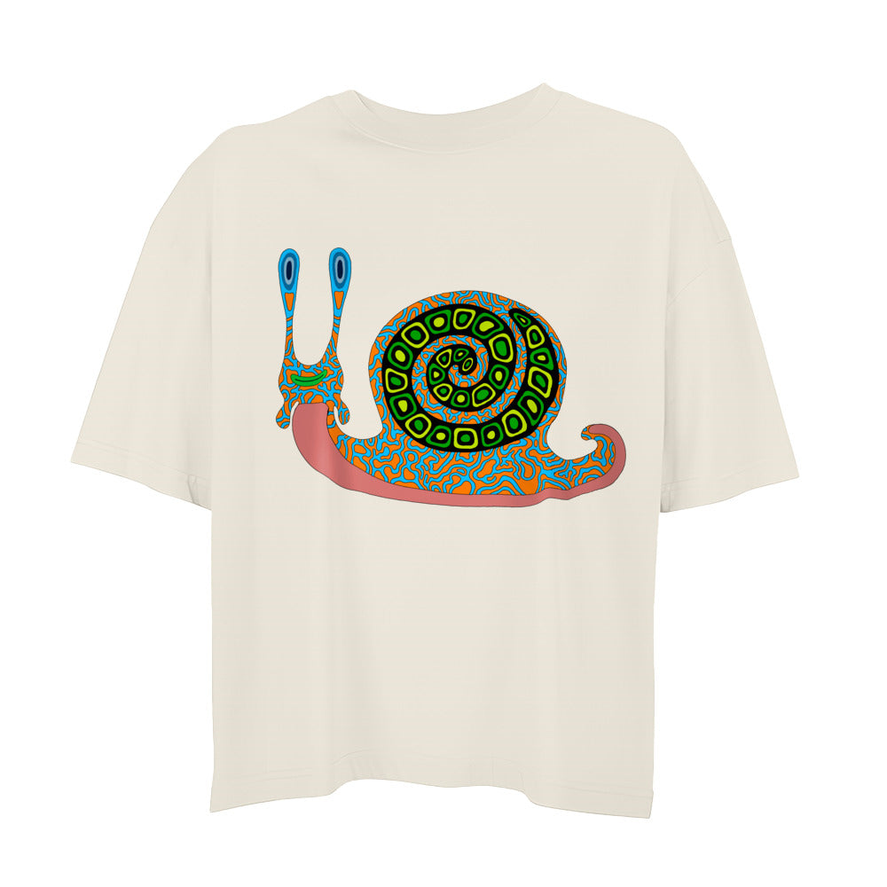 "Snairal" Damen Boxy Shirt