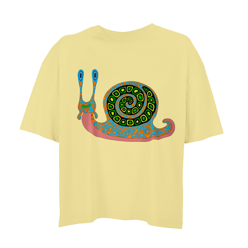 "Snairal" Damen Boxy Shirt