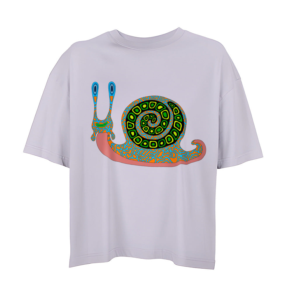 "Snairal" Damen Boxy Shirt