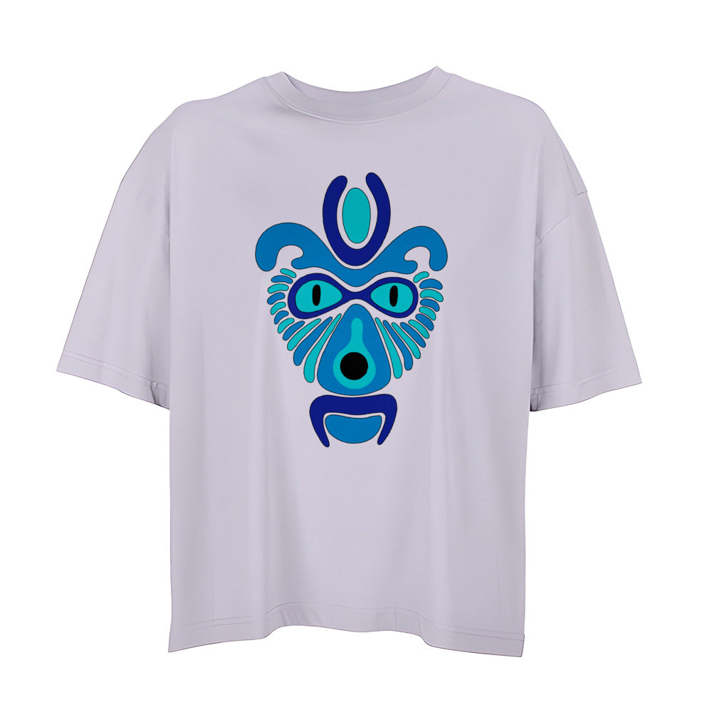 "Zamian" Damen Boxy Shirt
