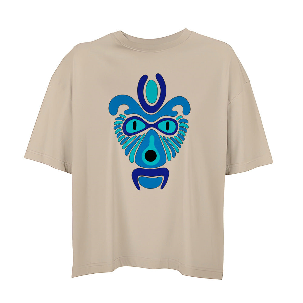 "Zamian" Damen Boxy Shirt