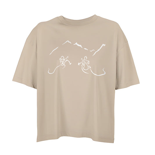 "Fantasy" Damen Boxy Shirt