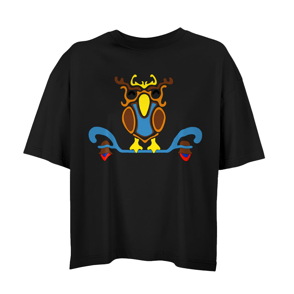"Future Bird" Damen Boxy Shirt