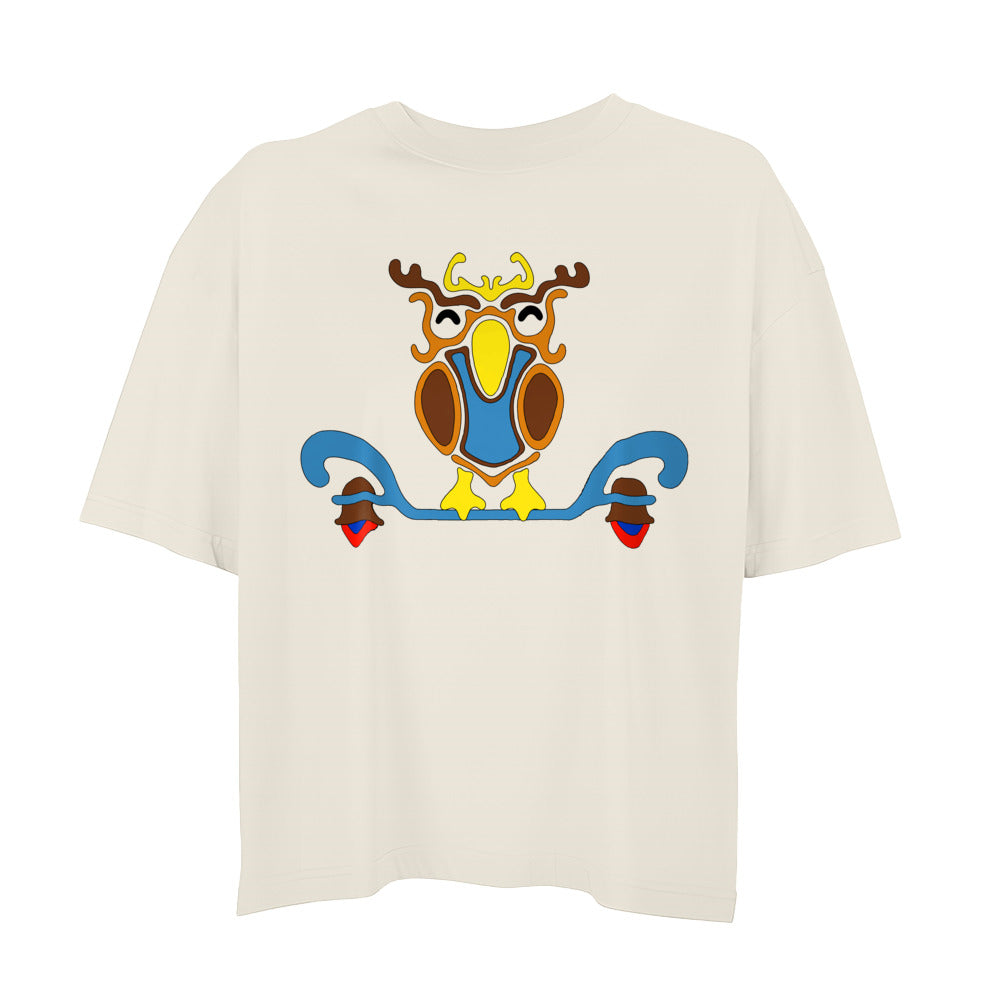 "Future Bird" Damen Boxy Shirt