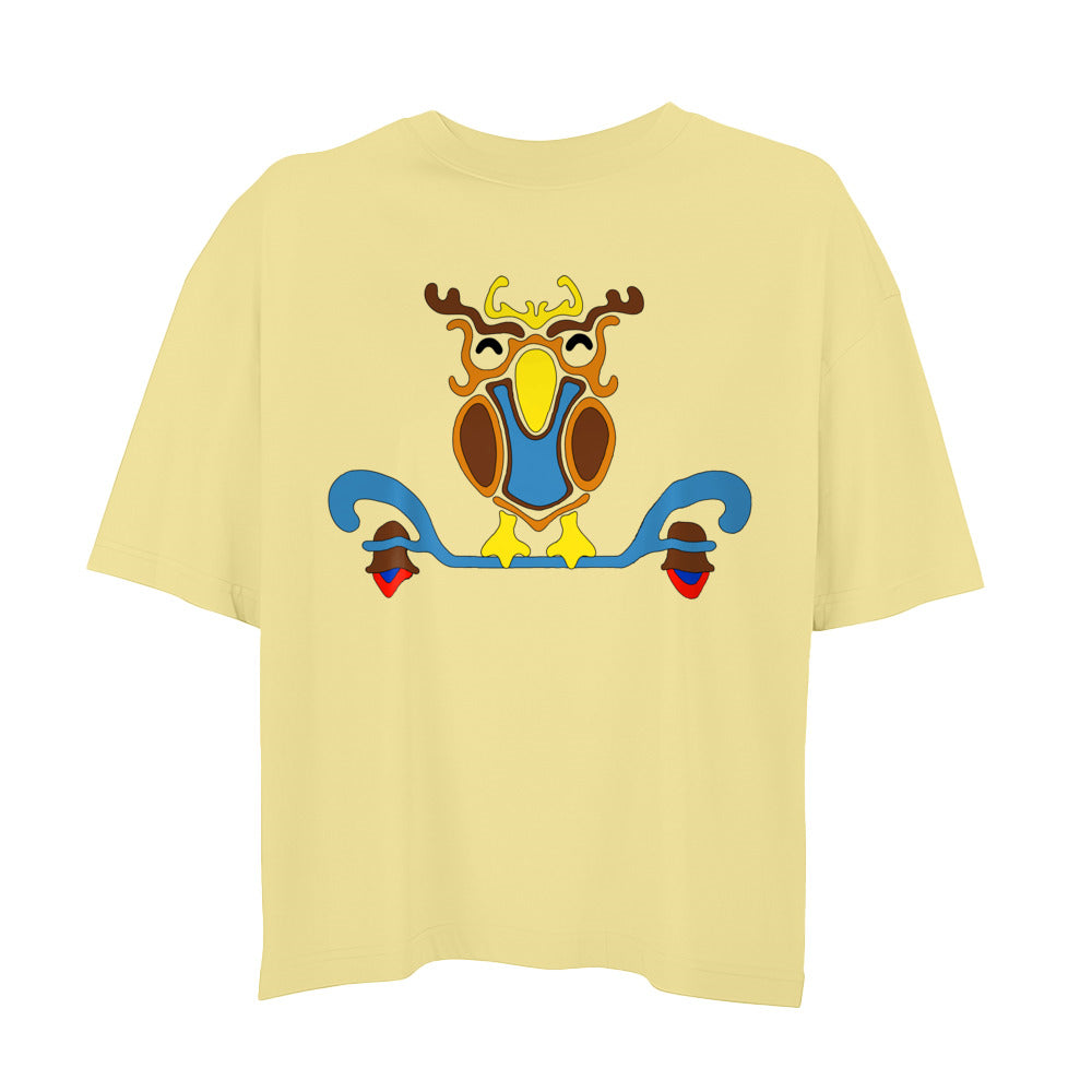 "Future Bird" Damen Boxy Shirt