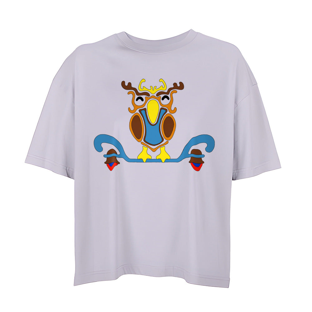 "Future Bird" Damen Boxy Shirt