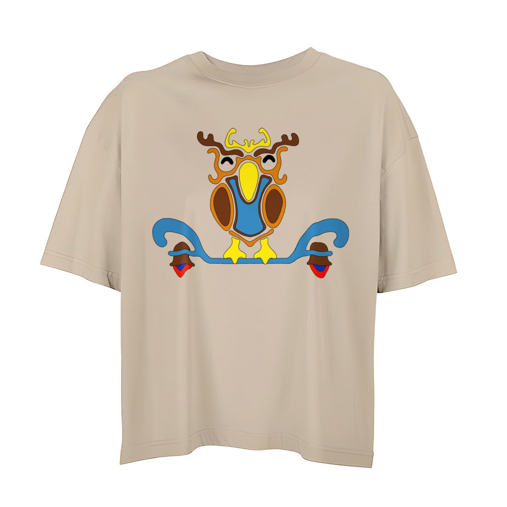 "Future Bird" Damen Boxy Shirt