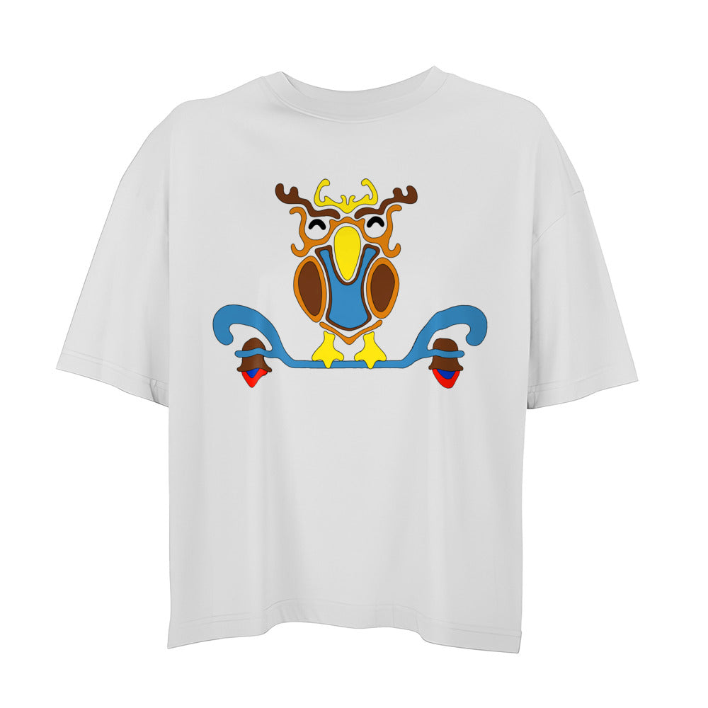 "Future Bird" Damen Boxy Shirt